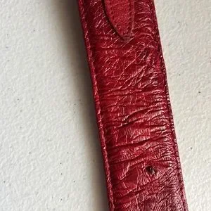 Larry Mahan | Shoes | Larry Maham Red Ostrich Boots Size 9 D  display picture 3